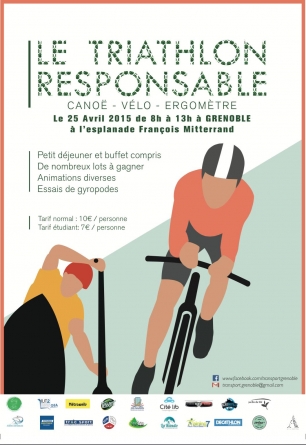 « Tran’SPORT Grenoble » : un triathlon responsable le 25 avril